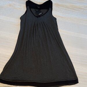 Simply Vera Vera Wang Gray and Black Nightgown
